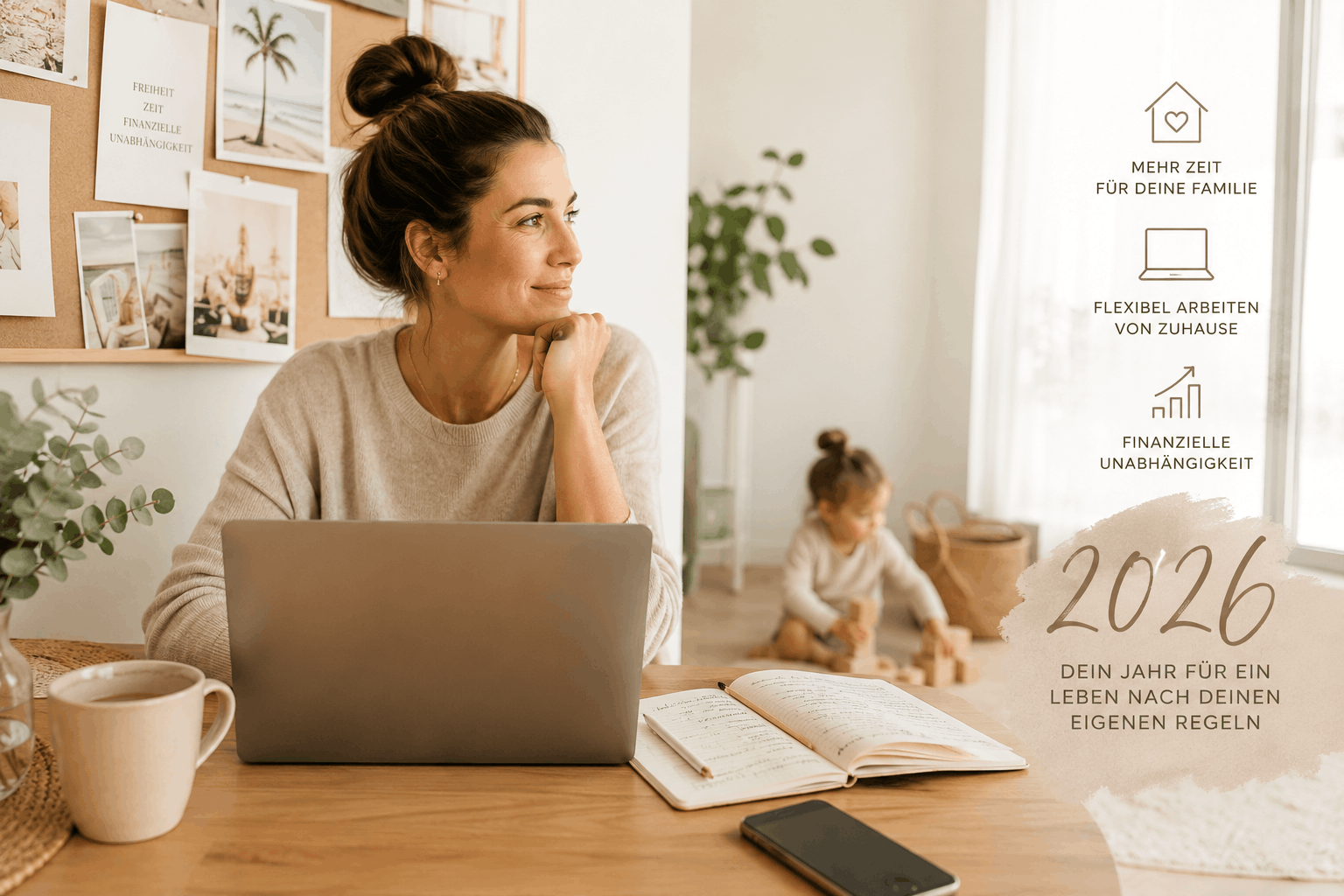 Online Business für Mamas 2026: Warum jetzt der beste und ehrlichste Zeitpunkt ist, um anzufangen