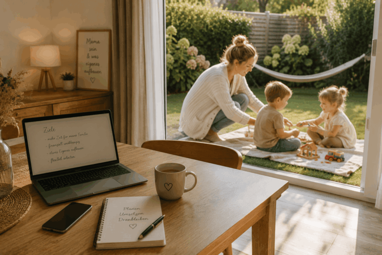 Mama sein und was Eigenes aufbauen: Wie du Business und Familie vereinbaren kannst…