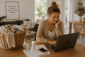 Online Business für Mamas aufbauen Wie starte ich ein Online Business? Online Business ohne Vorkenntnisse Zweites Standbein als Mama Nebenberuflich ein Online Business starten Geld online verdienen als Mama Online Business von zuhause starten Passendes Online Business finden Online Business Ideen für Anfänger Wie funktioniert ein Online Business? Online Business neben Familie Online Business ohne Startkapital Digitales Business für Einsteiger Von zuhause arbeiten als Mama Flexible Arbeit für Mütter