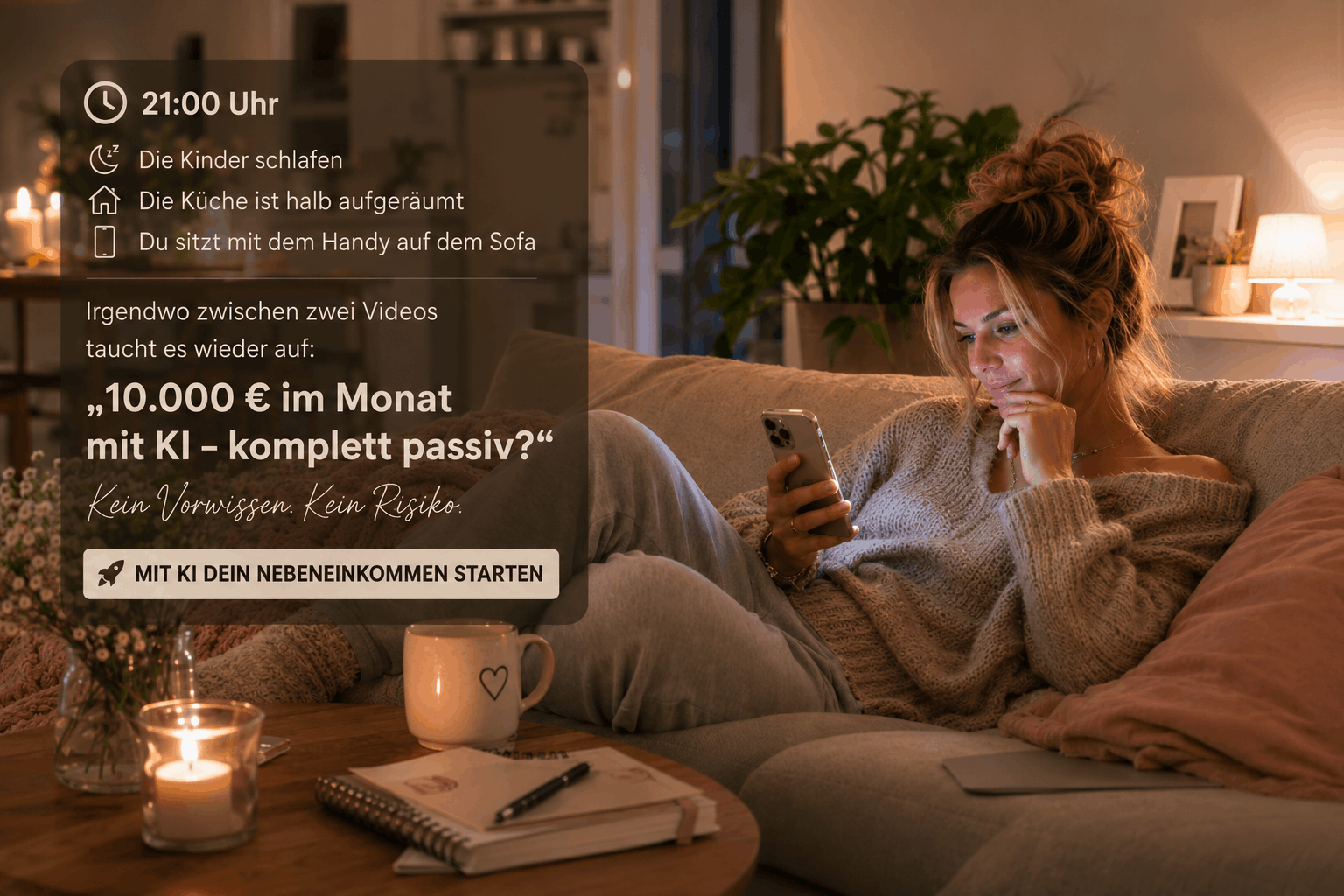 Mit KI dein Nebeneinkommen starten