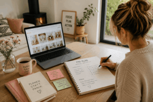 Online Business für Mamas aufbauen Wie starte ich ein Online Business? Online Business ohne Vorkenntnisse Zweites Standbein als Mama Nebenberuflich ein Online Business starten Geld online verdienen als Mama Online Business von zuhause starten Passendes Online Business finden Online Business Ideen für Anfänger Wie funktioniert ein Online Business? Online Business neben Familie Online Business ohne Startkapital Digitales Business für Einsteiger Von zuhause arbeiten als Mama Flexible Arbeit für Mütter